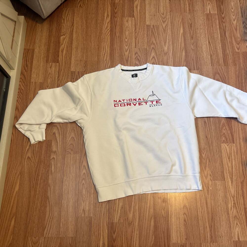 Vintage Corvette Chevrolet Racing Heavyweight Crewneck Sweatshirt